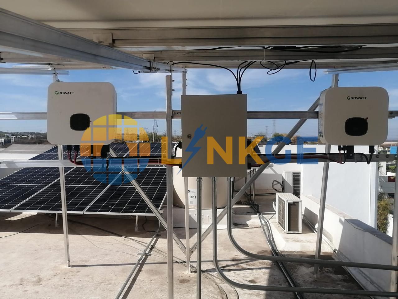 Mantenimiento de paneles solares en Culiacán - LinkGE